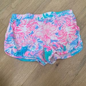 Lilly Pulitzer Girls Pull On Shorts Size 12-14